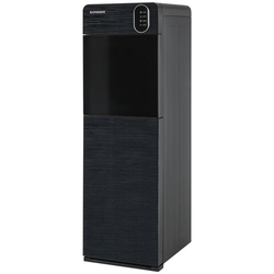 Кулер для воды SONNEN FSE-03Bi напольный, нагрев/охлаждение, НИЖНЯЯ ЗАГРУЗКА, 3 крана, графит, 45574