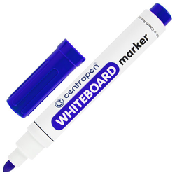 Маркер стираемый для белой доски СИНИЙ, CENTROPEN ''Dry-Wipe'', 2,5 мм, 8559, 5 8559 0117