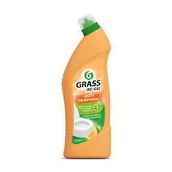 Средство для уборки сантехники и туалета дезинфицирующее 750 мл GRASS DOS-GEL ''Сила цитрусов'', 12567