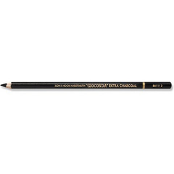Карандаш угольный KOH-I-NOOR, 1 шт., ''Gioconda'' EXTRA, черный, B, 8811002003KS