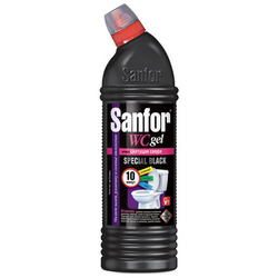 Чистящее средство 750 г, SANFOR WC gel (Санфор гель) ''Special Black'', 1896