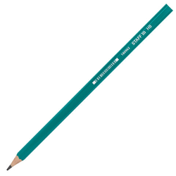Карандаш чернографитный STAFF ''EVERYDAY'' BLP-963, 1 шт., НВ, пластиковый, зеленый корпус, 180962
