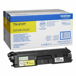 Картридж лазерный BROTHER (TN910Y) HL-L9310CDW/MFC-L9570CDW, желтый, оригинальный, ресурс 9000 стран