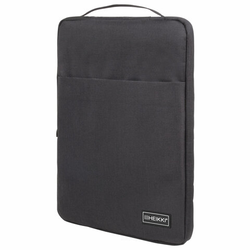 Чехол для ноутбука HEIKKI OPTION 13-14'' (ХЕЙКИ), с ручкой и карманом, черный, 35,5х24х2,5 см, 27259