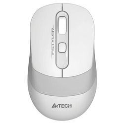 Мышь беспроводная A4TECH Fstyler FG10, USB, 4 кнопки, оптическая, белая, 1147569
