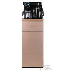 Кулер для воды с чайником, БЕЗ ОХЛАЖДЕНИЯ, ECOTRONIC TB12-LNR Tea Bar, напольный, шкаф, 2 крана, 123