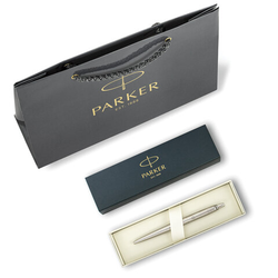 Ручка шариковая PARKER ''Jotter Core Stainless Steel CT'', пакет, 880892