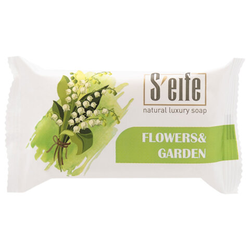 Мыло туалетное 100 г S'EIFE ''Flowers & Garden'' (Цветы и Сад), КМЗ, штампованное