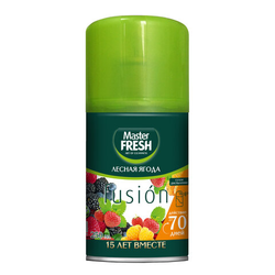 Сменный баллон 250 мл MASTER FRESH ''Лесная ягода'' для автоматических освежителей, С0006612