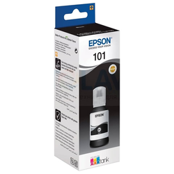 Чернила EPSON 101 (T03V14) для СНПЧ L4150/ L4160/ L6160/ L6170/ L6190, черные, ОРИГИНАЛЬНЫЕ, C13T03V