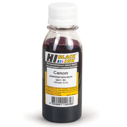 Чернила HI-BLACK для CANON (Тип C) универсальные, черные 0,1 л, водные, HB-CAN-Bk-100ML