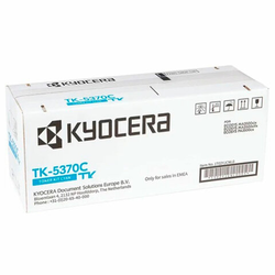 Тонер-картридж KYOCERA (TK-5370C) ECOSYS PA3500cx/MA3500cix/MA3500cifx, голубой, оригинальный, ресур