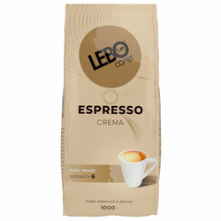 Кофе в зернах LEBO ''Espresso Crema'' 1 кг