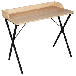 Стол на металлокаркасе BRABIX ''LOFT CD-008'', 900х500х780 мм, цвет дуб натуральный, 641865
