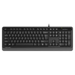 Клавиатура проводная A4TECH Fstyler FKS10, USB, 104 кнопки, черная, 1530187