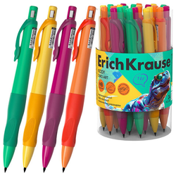 Карандаш механический 2 мм ERICH KRAUSE ''Kiddy Dino'', НВ, корпус ассорти, 63590