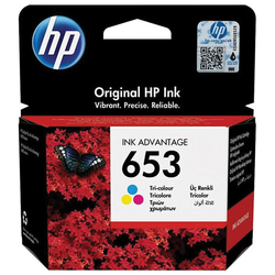 Картридж струйный HP (3YM74AE) DeskJet Plus Ink Advantage 6075/6475, 653, цветной, 200 страниц, ори