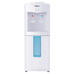 Кулер для воды HOTFROST V118E, напольный, НАГРЕВ/ОХЛАЖДЕНИЕ ЭЛЕКТРОННОЕ, 2 крана, белый, 120211802