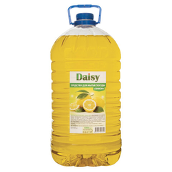 Средство для мытья посуды 5 л, DAISY ''Лимон'', ПЭТ