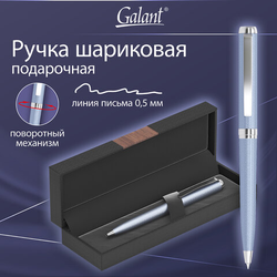 Ручка подарочная шариковая GALANT ''Ando'', корпус синий металл, детали оружейный металл, узел 0,7 мм,