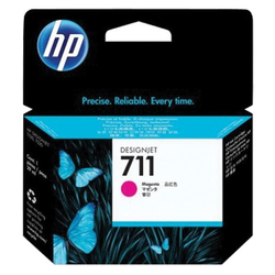 Картридж струйный для плоттера HP (CZ131A) DesignJet T120/T520, 711, пурпурный, оригинальный
