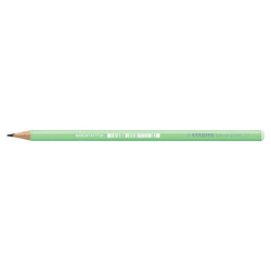Карандаш чернографитный STABILO, 1 шт., ''Schwan Pastel'', HB, корпус пастельный зеленый, 421/HB-2