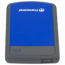 Внешний жесткий диск TRANSCEND StoreJet 2TB, 2.5'', USB 3.0, синий, TS2TSJ25H3B