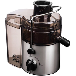 Соковыжималка SCARLETT SC-JE50S18, 800 Вт, стакан 0,6 л, емкость для жмыха 1 л, пластик, сталь/черны
