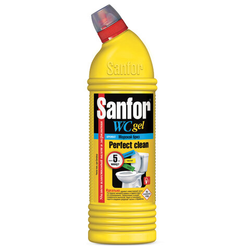 Средство для уборки туалета 750 г, SANFOR WC gel (Санфор гель) ''Морской бриз'', 29734