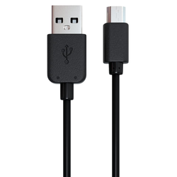 Кабель USB  micro USB 2.0, 1 м, RED LINE, для подключения портативных устройств и периферии, черный