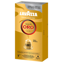 Кофе в капсулах LAVAZZA ''Qualita Oro'' для кофемашин Nespresso, 10 порций