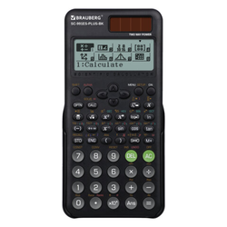 Калькулятор инженерный BRAUBERG SC-991ES-PLUS-BK (164х80 мм), 552 функции, 10+2 разряда, ЧЕРНЫЙ, 272