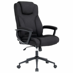 Кресло BRABIX PREMIUM ''Adagio EX-551'', ткань, пятилучие металл, черное, 532938