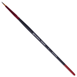 Кисть синтетика, круглая  2, BRAUBERG PREMIUM, 201001