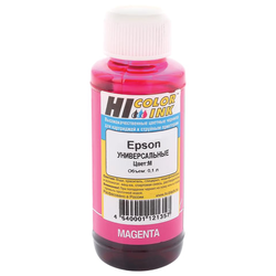 Чернила HI-BLACK для EPSON (Тип E) универсальные, пурпурные 0,1 л, водные, HB-EPS-M-100ML