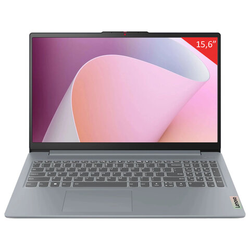 Ноутбук LENOVO IdeaPad Slim 3 15AMN8 15.6'', Ryzen 5 7520U, 16 Гб, SSD 512 Гб, No OS, серый, 82XQ00N7