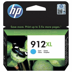 Картридж струйный HP (3YL81A) для HP OfficeJet Pro 8023, 912XL голубой, ресурс 825 страниц, оригина