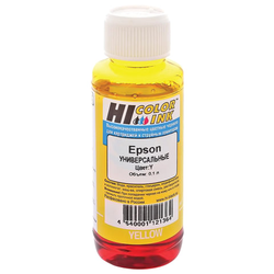 Чернила HI-BLACK для EPSON (Тип E) универсальные, желтые, 0,1 л, водные, HB-EPS-Y-100ML