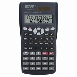 Калькулятор инженерный STAFF STF-810 (161х85 мм), 240 функций, 10+2 разрядов, двойное питание, 25028