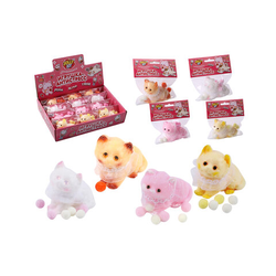 Игрушка-антистресс ''КОТИК'', 6 см, ассорти 4 цвета, дисплей, JOLLY JOT (ДЖОЛЛИ ДЖОТ), 665772