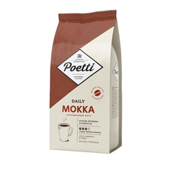 Кофе в зернах Poetti ''Mokka'' 1 кг, 18101
