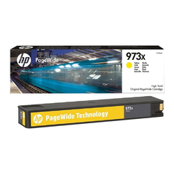 Картридж струйный HP (F6T83AE) PW Pro 477dw/452dw, 973X, желтый, увеличенный ресурс 7000 страниц, о