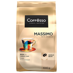 Кофе в зернах COFFESSO ''Massimo'' 100% арабика, 1 кг, 102488