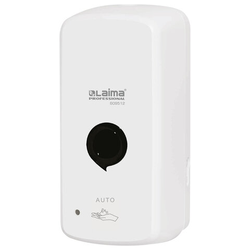 Дозатор для жидкого мыла-пены LAIMA PROFESSIONAL PREMIUM, НАЛИВНОЙ, СЕНСОРНЫЙ, 1 л, белый, ABS-пласт