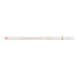 Карандаш угольный KOH-I-NOOR, 1 шт., ''Gioconda'' EXTRA, белый, HB, 8812003003KS