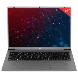 Ноутбук IRU Tactio 16ALB 16'', Intel Core i5-1235U, 16 Гб, SSD 256 Гб, Windows 11 Pro, серый, 2110207