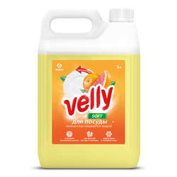Средство для мытья посуды 5 л GRASS VELLY ''Грейпфрут'', концентрат, 125847