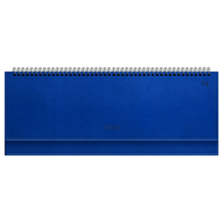 Планинг датированный 2026г., 64л., 330*130мм, кож.зам, BG ''Winner.Blue'', синий Pd_09641