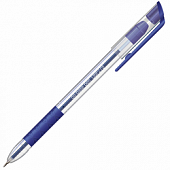 Ручка шариковая масляная с грипом STAFF ''OBP-279'', СИНЯЯ, игольчатый узел 0,7 мм, линия письма 0,35