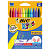 Мелки пластиковые BIC ''Plastidecor'', 12 цветов, ультрапрочные, круглые, картонная упаковка, подвес,